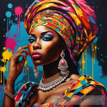 Princess Of Ghana Portrait Ai Art