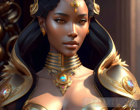 Princess Of Persia Portrait Ai Art