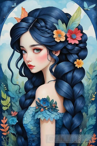 Princess Woman Ai Painting