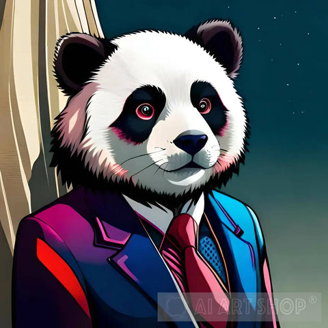 Professional Panda Animal Ai Art