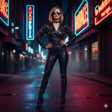 Femme Fatale – Charisme et Éclat Capturés par IA