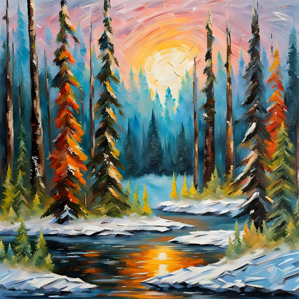 alpine trees