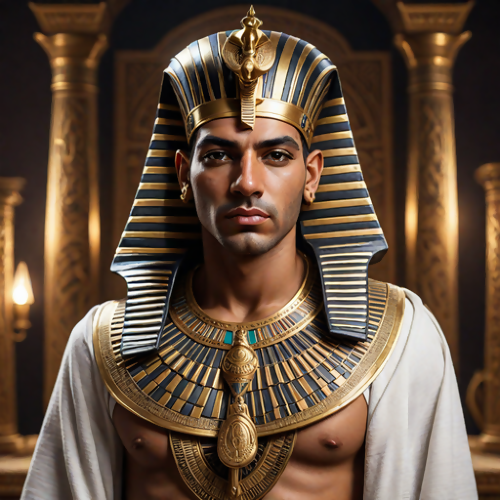 Tut Ruler Egyptian Ruler Tutankhamun