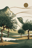 Olive Grove 2 20x30in