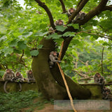 قرود ظريفه Animal Ai Art