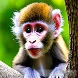 قرود ظريفه Animal Ai Art