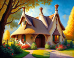 Quaint Countryside Architecture Ai Art