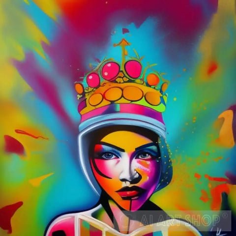 Queen Portrait Ai Art