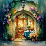 Quiet And Attractive Dining Area Ai Artwork