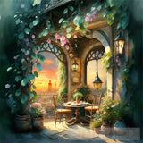 Quiet And Attractive Dining Area Ai Artwork