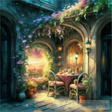 Quiet And Attractive Dining Area Ai Artwork