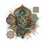 Art Contemporain – Calligraphie Islamique Digitale en IA