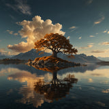 Leonardo_Lightning_XL_A_majestic_surreal_landscape_at_golden_h_2