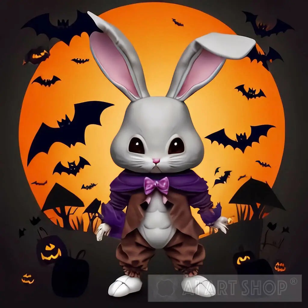 Hallowen Rabbits Rabbit Character Easter Bunny for Halloween
