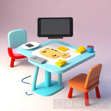 Rabbit On Table Ai Artwork