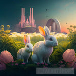 Rabbits Outside The Kingdom Ai Artwork