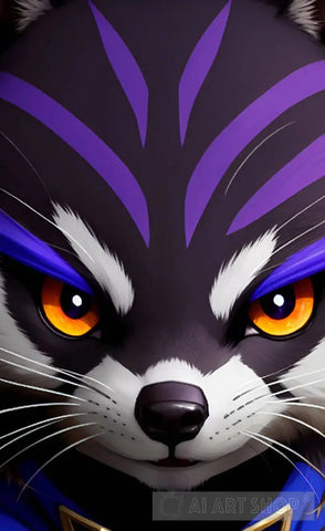 Raccoon 7 Ai Artwork