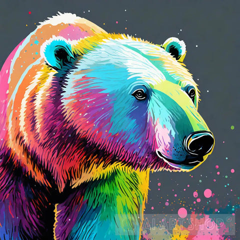 Rainbow Polar Ai Painting