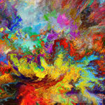 Rainbow Splash Ai Painting