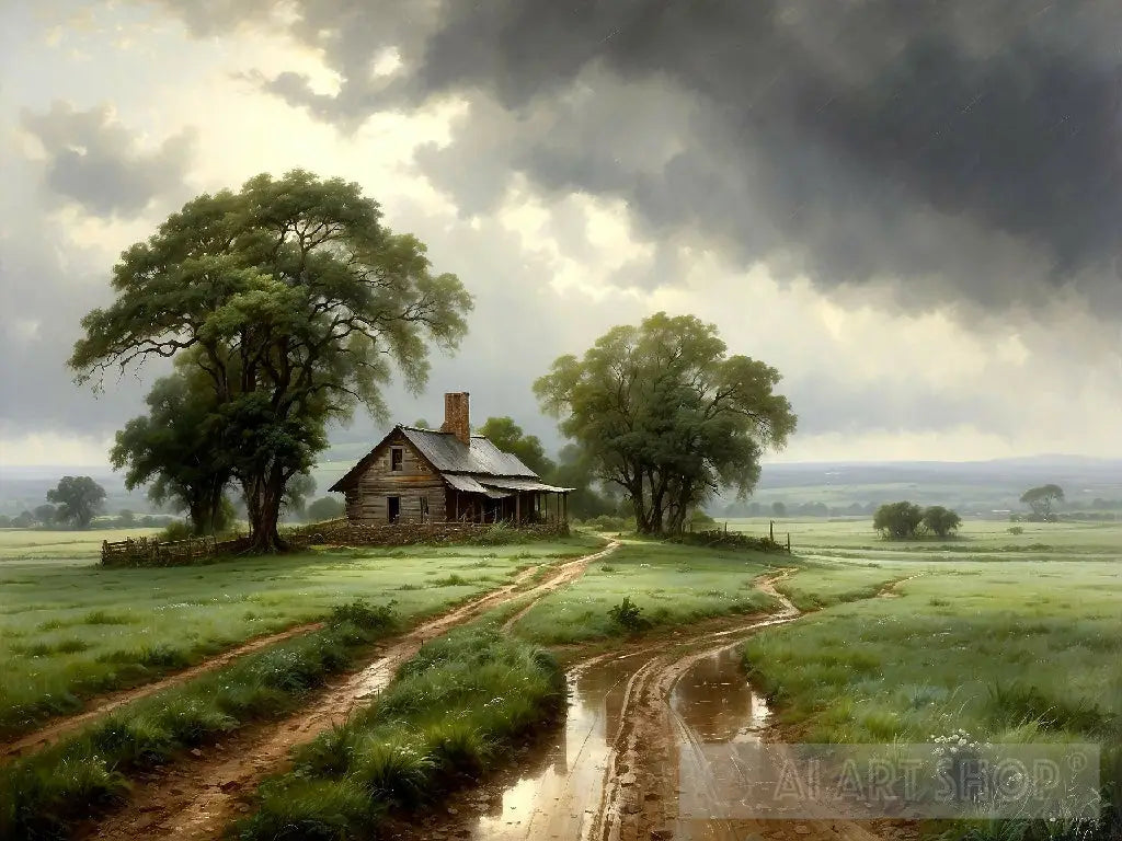 Rainy Day in the Countryside