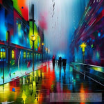 Rainy Day Street Ai Art