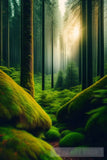 Real Photography Of A Forest With Plants Ai Artwork