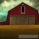 Red Barn Ai Artwork