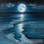 Reflection Of Moonlight Nature Ai Art