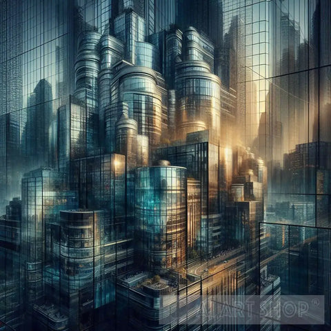 Reflective Realities Ai Artwork