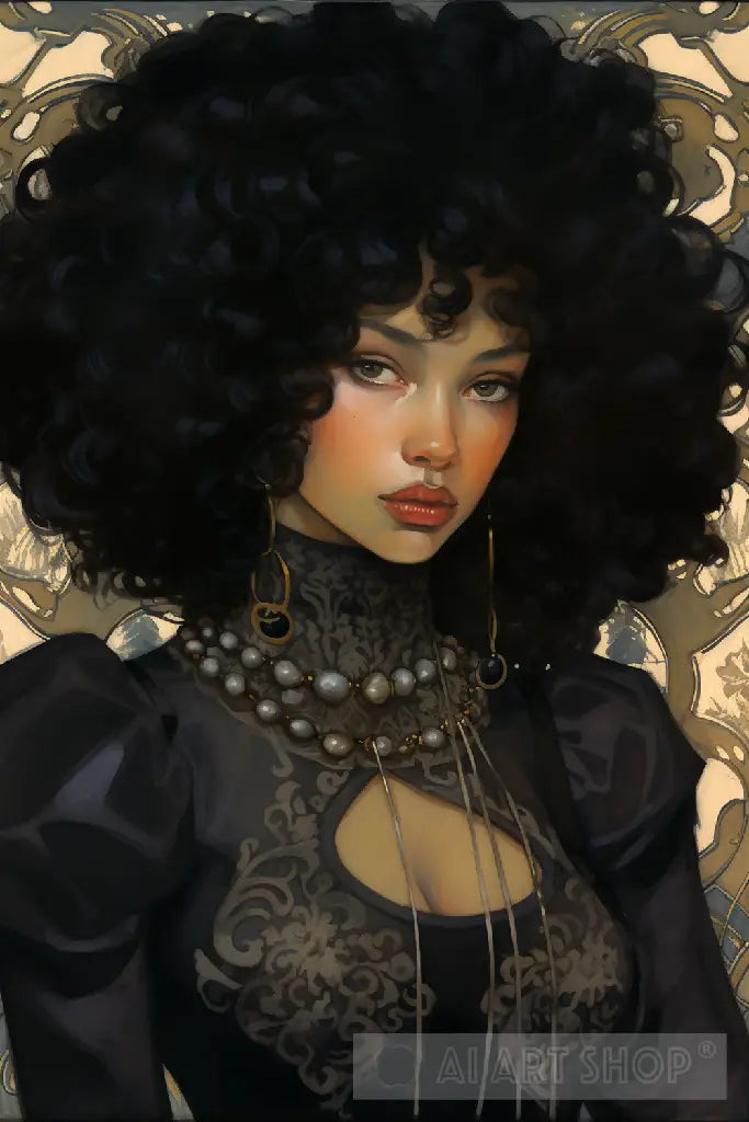 Princess, Black Princess, Disney, Fantasy, Magic, Portrait, Black Q