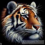 Regal Tiger Majesty Animal Ai Art