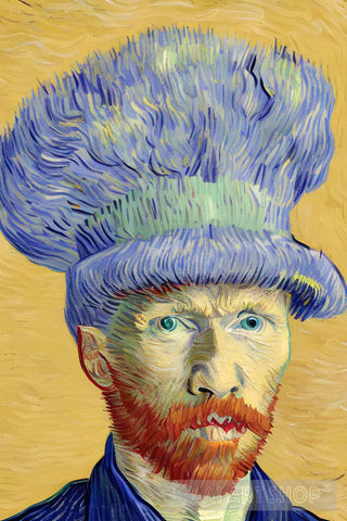 Retrato Van Gogh Portrait Ai Art