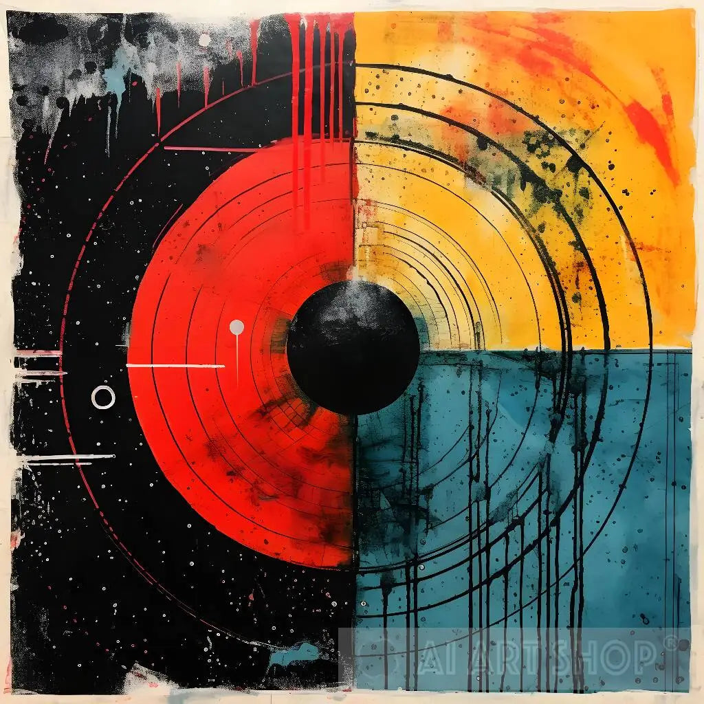 Rhythms of the Spectrum - Abstract Art with Celestial Harmony