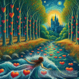 River Of Love Ai Painting