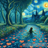River Of Love Ai Painting