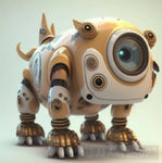 Robot Pets - Dog Animal Ai Art