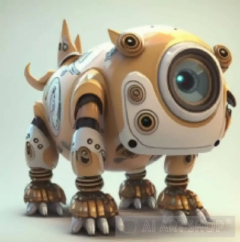 Robot Pets - Dog Animal Ai Art