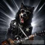 Rocker Dog Ai Artwork