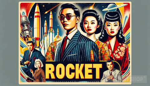 Rocket Blast Ai Artwork