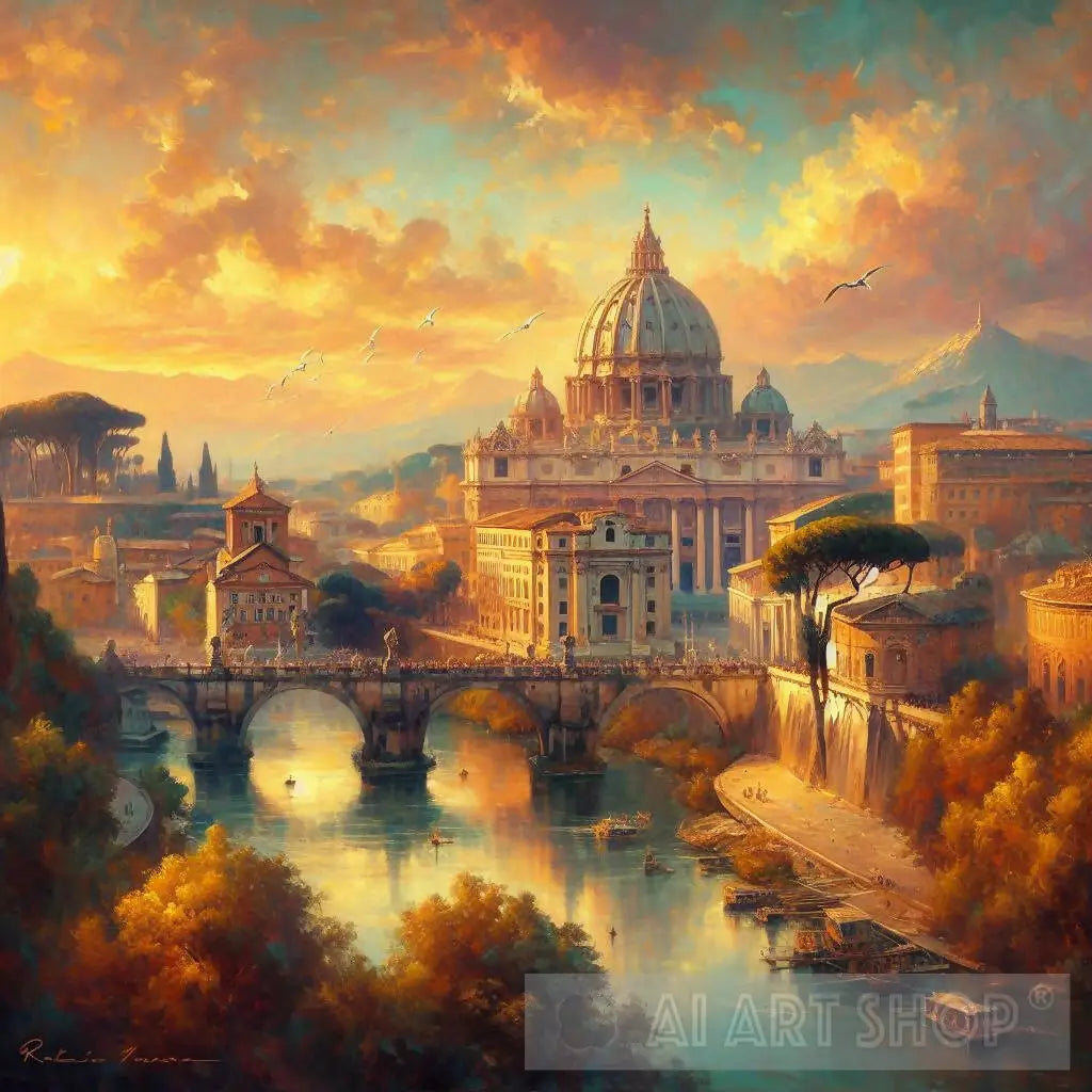 Abstract Art Rome Rome magnificent view