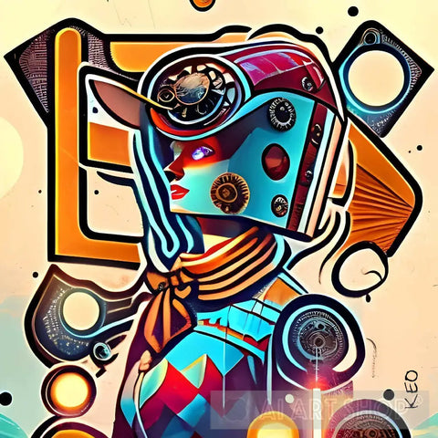 Rosie Ai Abstract Ai Art