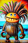 Rowdy Rum Monster #1 Ai Painting