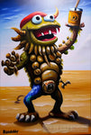 Rowdy Rum Monster #4 Ai Painting