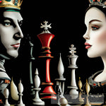 Royal Chess Expressionism Ai Art