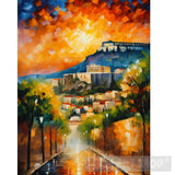 رسم المناظر الطبيعية التجريدية Ai Artwork