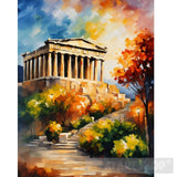 رسم المناظر الطبيعية التجريدية Ai Artwork