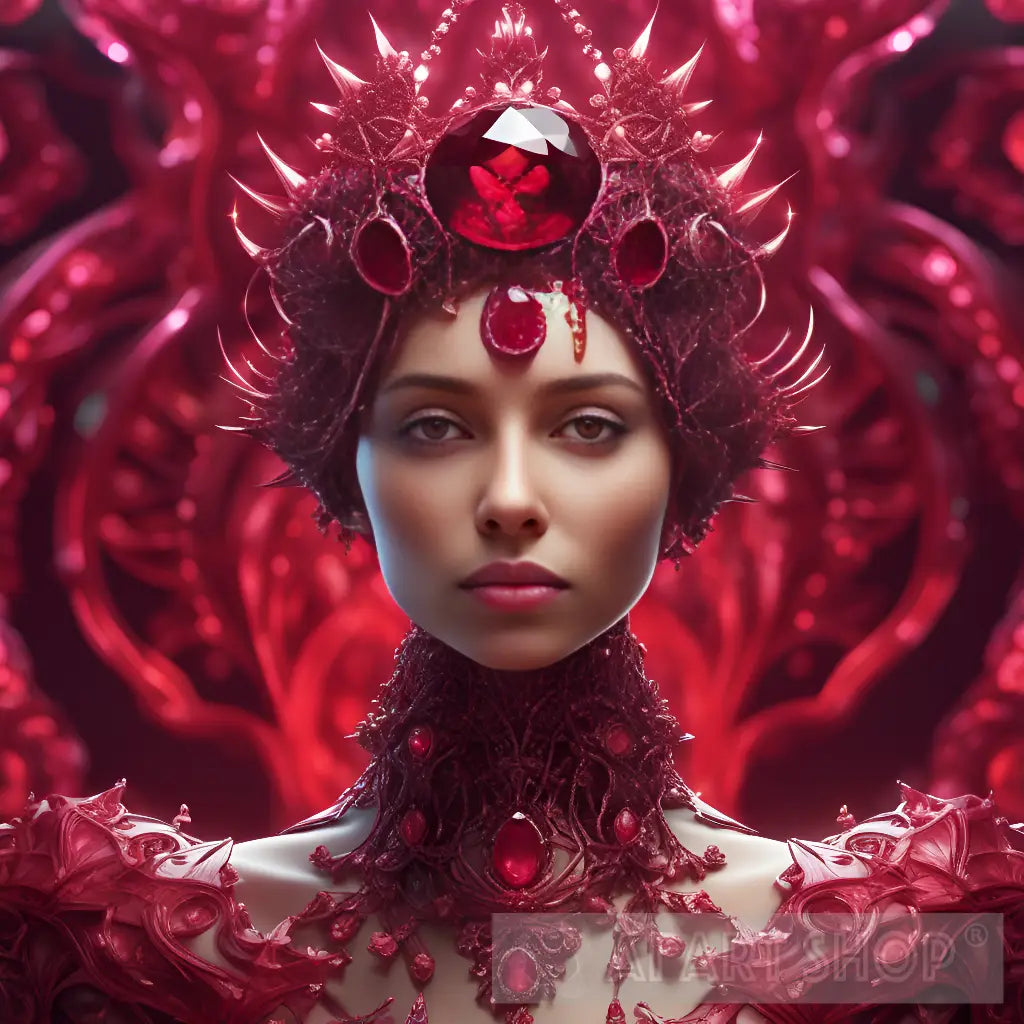 An ureal lucid dream of ruby Queen