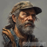 Rugged Hobo Surrealism Ai Art