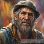 Rugged Hobo Surrealism Ai Art