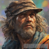 Rugged Hobo Surrealism Ai Art